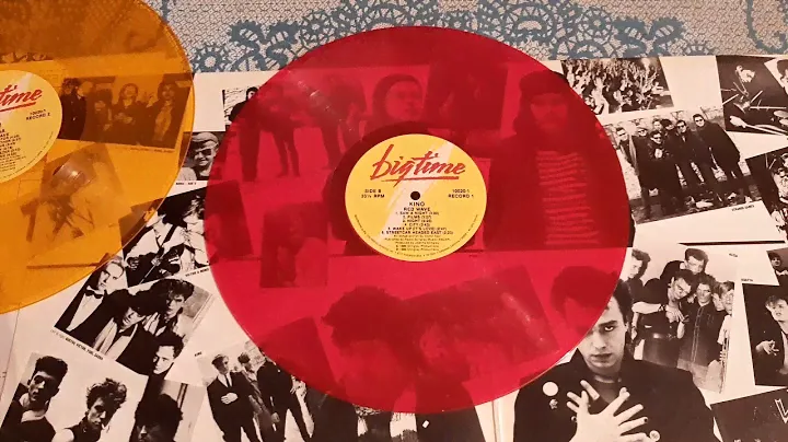 Обзор пластинки Red Wave 1986. Цветной винил.
