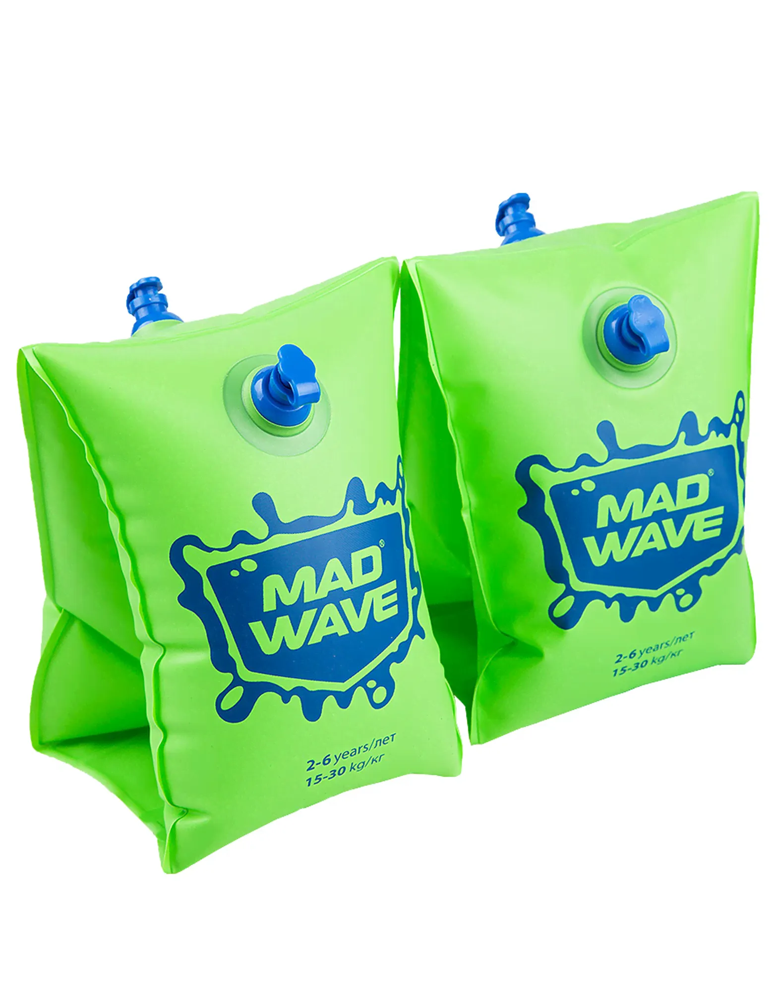 Нарукавники Mad Wave Mad Wave M0756 03 3 10W зеленый-0